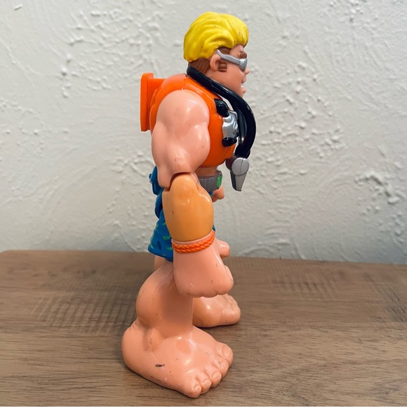 Mattel Vintage Rescue Hero Sandy Beach Action Figure Toy 2002 Lifeguard - Picture 9 of 9